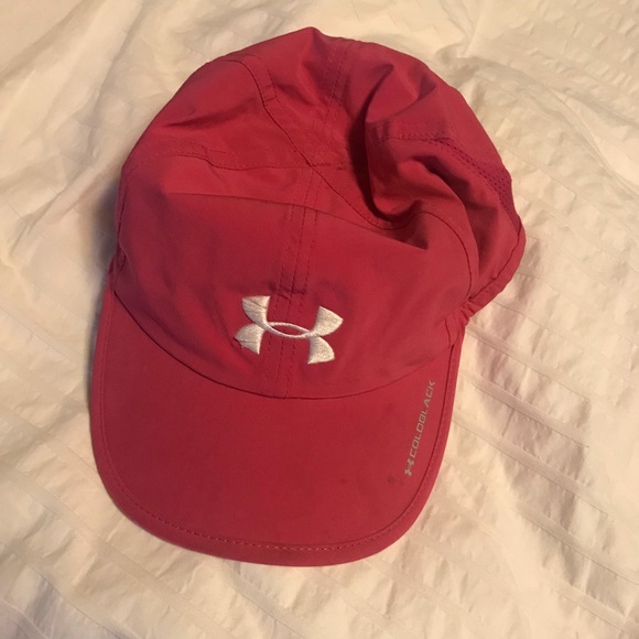 under armour pink cap